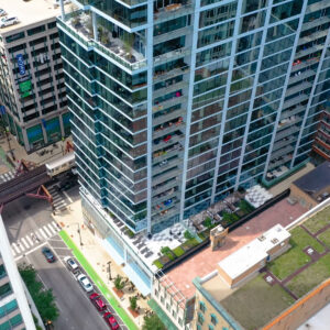 Parkline Apartments aerial view
