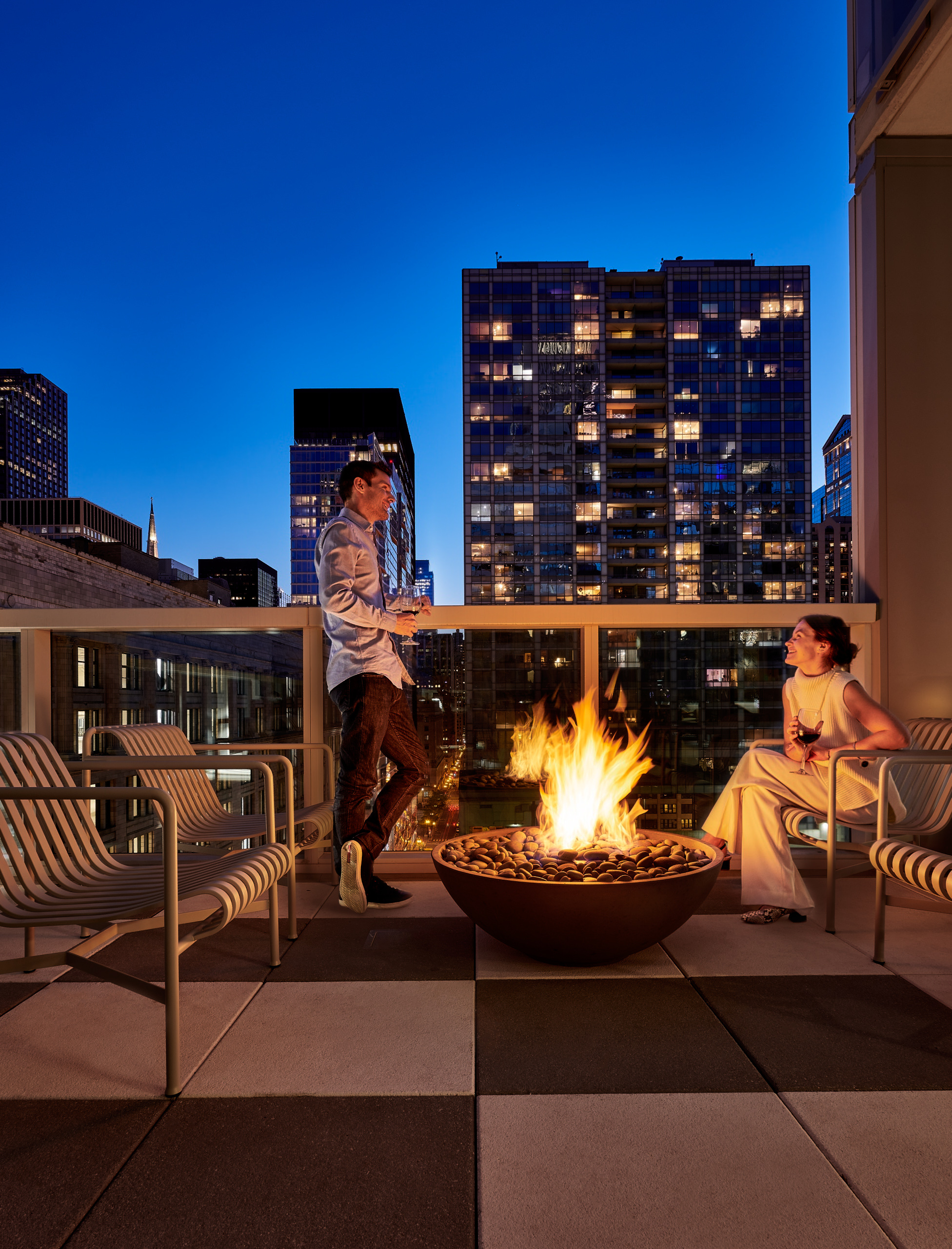 Parkline Chicago Terrace & Fire Pit