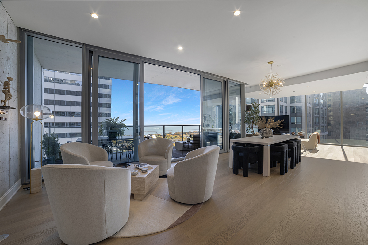 Parkline Penthouse Living Room